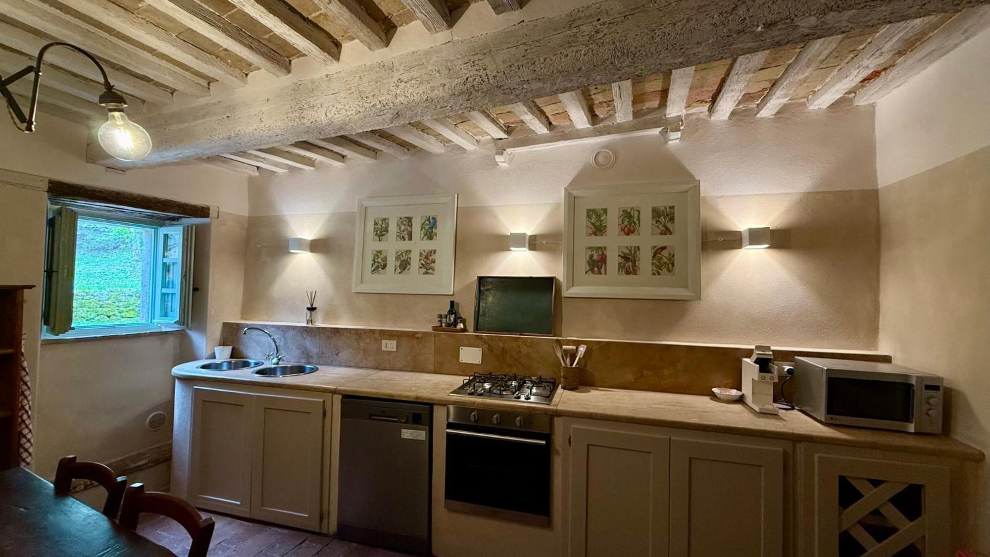 Casa Di Pietro In Vivo D'Orcia, Pool Vila Exterior foto