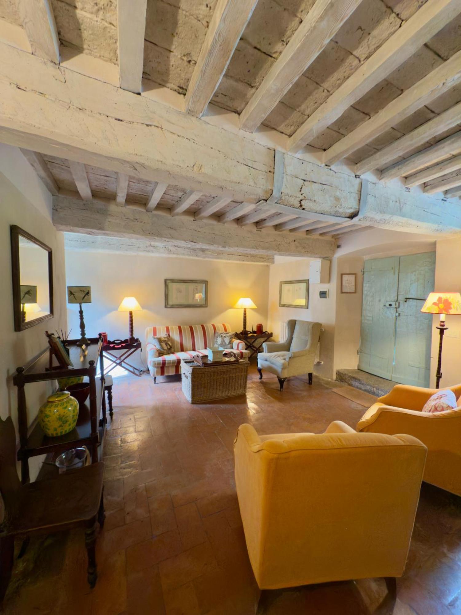 Casa Di Pietro In Vivo D'Orcia, Pool Vila Exterior foto